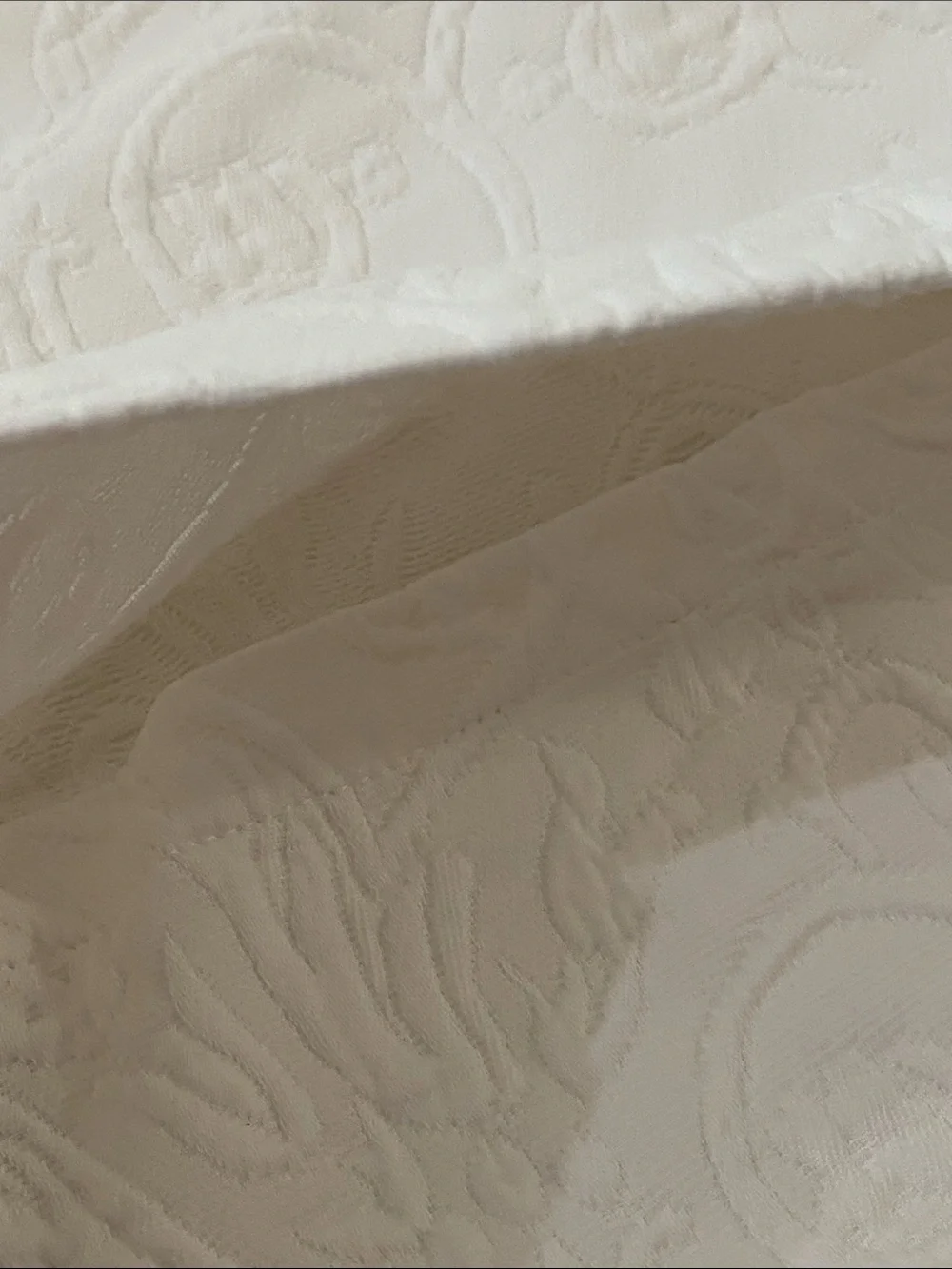 Nordstrom Home White Matelasse Embroidered Pillow Euro Shams Set of 3 square 26”